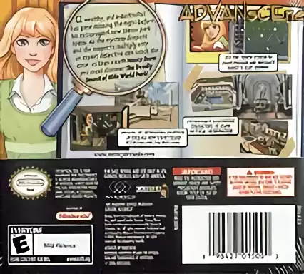 Image n° 2 - boxback : Nancy Drew - The Deadly Secret of Olde World Park